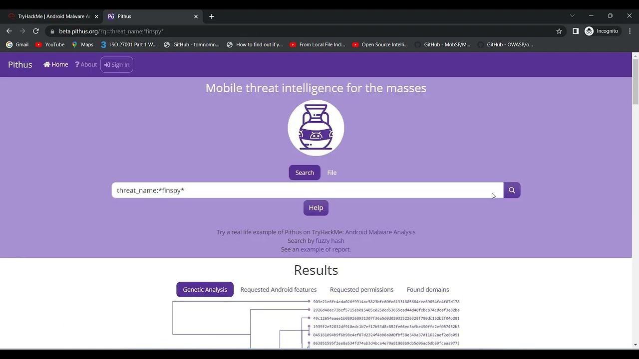 Android Malware Analysis | tryhackme | walkthrough | static and hunting | trojan analysis