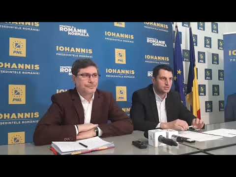 Conferință de presă  PNL Dolj susținută de Stefan Stoica și Mario Ovidiu Oprea
