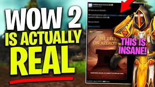 They Accidentally LEAKED WoW 2 and Deleted The Post! (yes you read tha