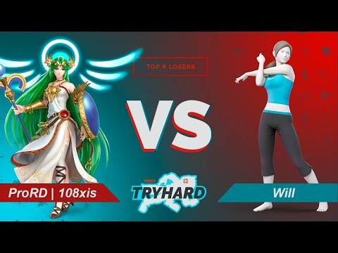 Terça TryHard - Top 8 Losers - ProRD 108x (Palutena) vs Will (Wii Fit Trainer) - 22.01