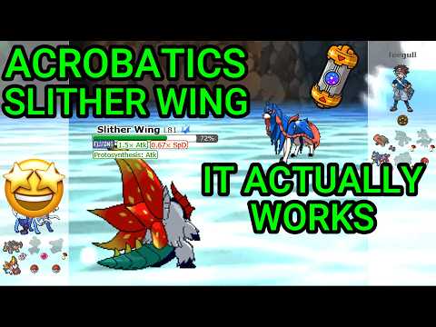 Can Acrobatics Slither Wing Work? (Pokemon Showdown Random Battles Blitz) (High Ladder)