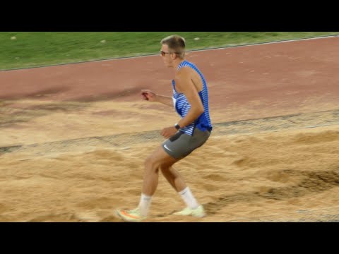 Viktor Morozov (EST) Triple Jump 16.45 m 1st Place European U20 Championships Jerusalem  2023