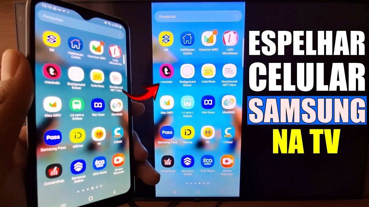 COMO ESPELHAR A TELA DE QUALQUER CELULAR SAMSUNG NA TV