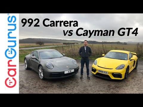 2020 Porsche 992 Carrera vs 718 Cayman GT4: Two great cars, one tough decision | CarGurus UK