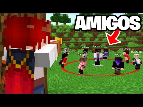 MEUS AMIGOS COMEÇARAM UMA NOVA VILA E NÃO ME CONVIDARAM NO MINECRAFT