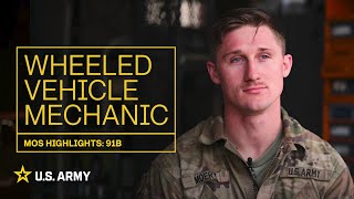 MOS Highlights: Wheeled Vehicle Mechanic | U.S. Army