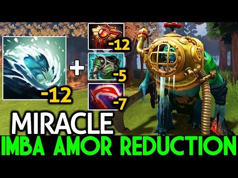 Miracle- [Tidehunter] This is Way Pro Build Imba 36 Armor Reducction 7.21 Dota 2