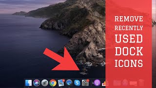 How To Remove Recently Used App Icons in Macbook Dock 2020