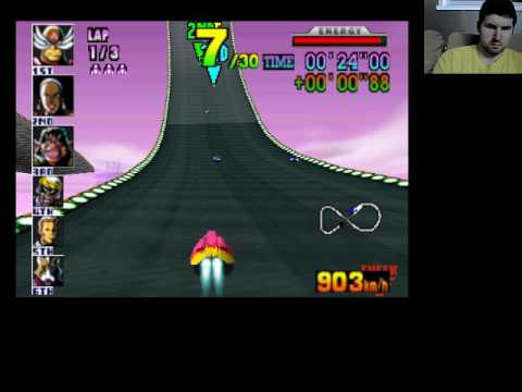 F-Zero X - N64 - Mute City I Expert Mode 1st Place