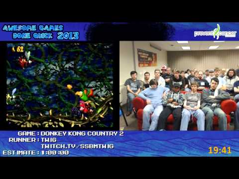 Twig's DKC2 run at AGDQ 2013
