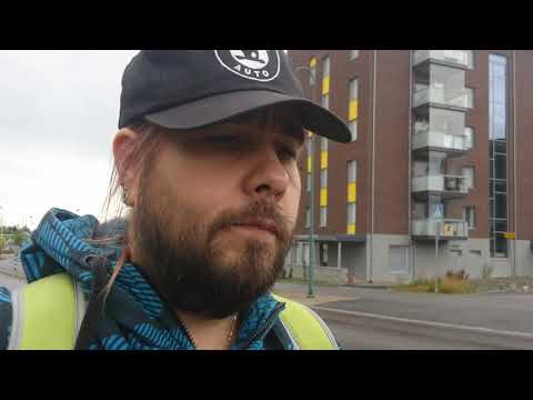 Nyt on haettu posti paketti ja onneksi sade loppu