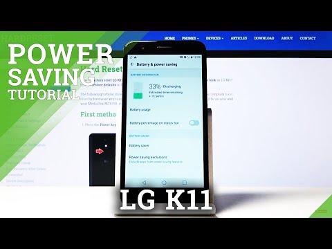 How to Enable Power Save Mode in LG K11 – Low Power Solution