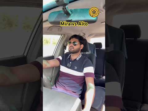 Thumbnail for Alto vs Mira. Which one is best? #perfectcar #carreview #alto #mira #cars by Suzuki, Suzuki Alto, Car