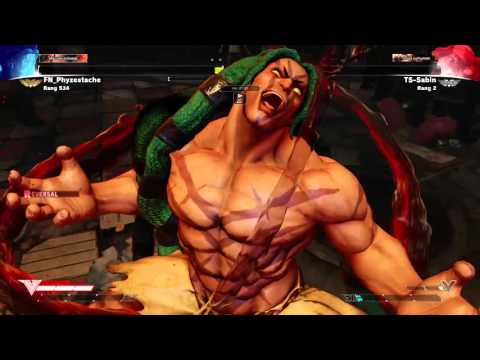 SF5 TS-Sabin (Dhalsim) vs FN_Phyzestache (Necalli)