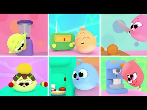 Giligilis Making Music in the Kitchen 🎶 | Cartoons & Songs for Kids