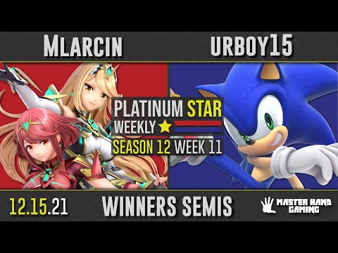 PSW S12:W11 - Mlarcin (Pyra, Mythra) vs urboy15 (Sonic) - W Semifinals