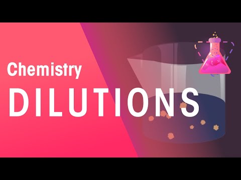 What Are Dilutions | Chemical Calculations | Chemistry | FuseSchool
