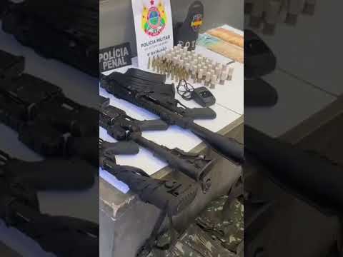 Polícia apreende arsenal de guerra em Mâncio Lima,  no Acre