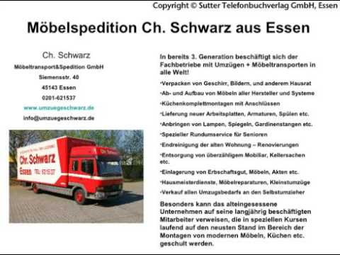 Umzüge Essen - Ch. Schwarz GmbH Umzüge