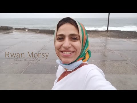 The happiest first day of winter in Alexandria, Egypt 🌬️🌼❄️