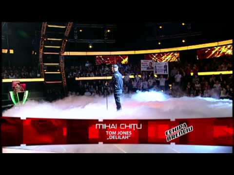 Mihai Chitu - Delilah (Tom Jones) - Vocea Romaniei - Editia Live 4 - Sezonul 3