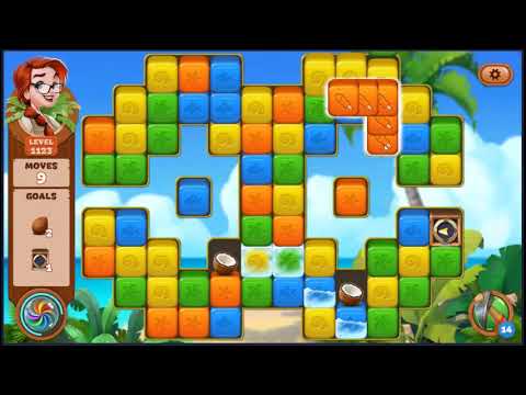 Lost Island Blast Adventure Level 1123 - NO BOOSTERS 🏝️ | SKILLGAMING ✔️