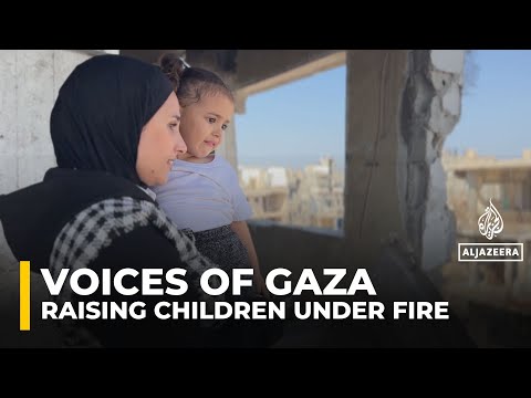 Palestinian mother in Gaza shares struggles of raising children in a warzone