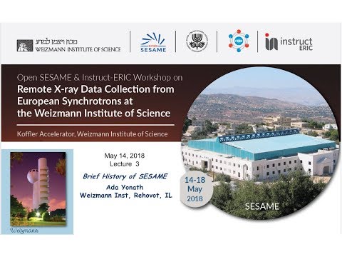 01-L03 2018 05 14 Ada Yonath on SESAME