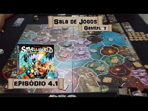 Sala de Jogos: Episódio 4.1 - Gameplay Small World Underground 