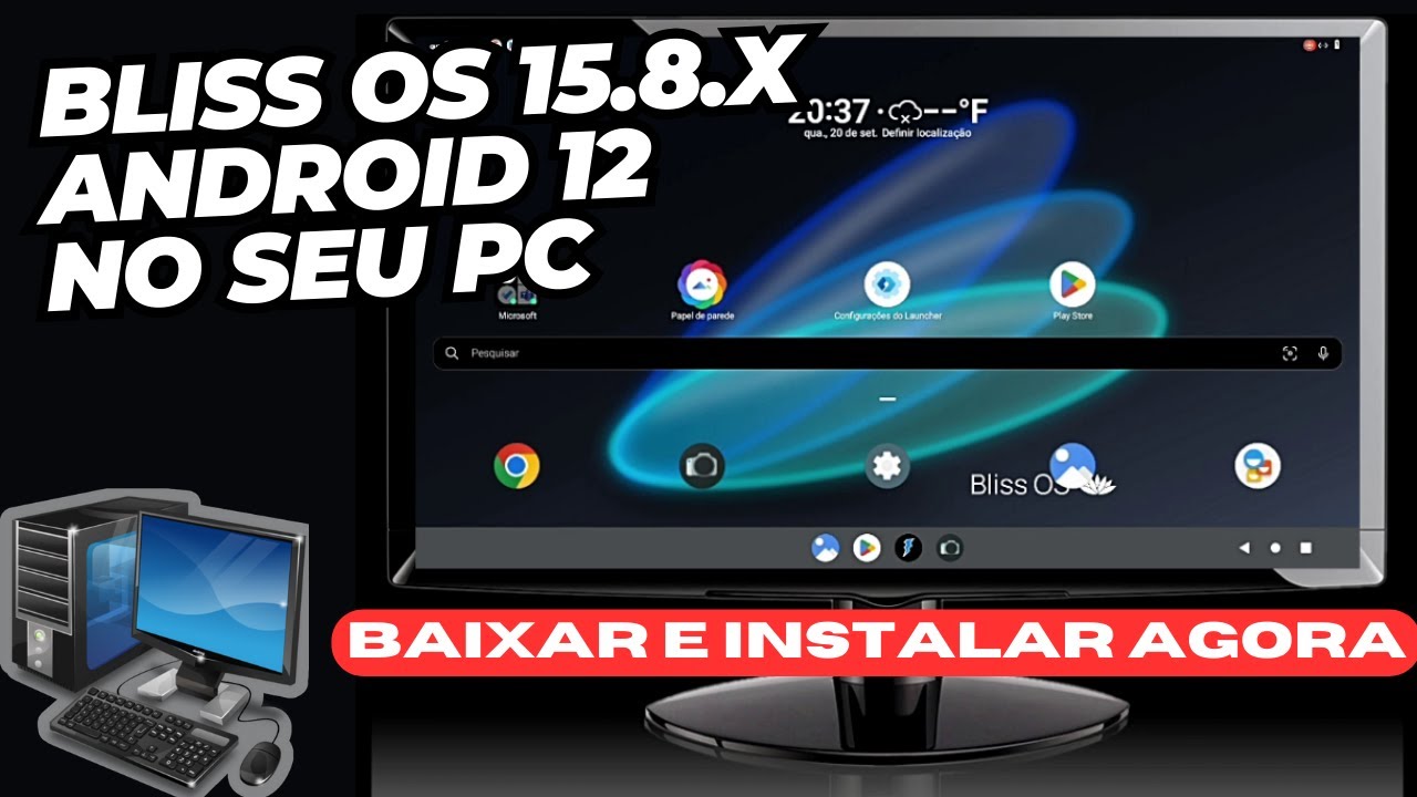 Como instalar o Bliss OS 15 no PC [Android 12] Instalação passo a passo do blissos