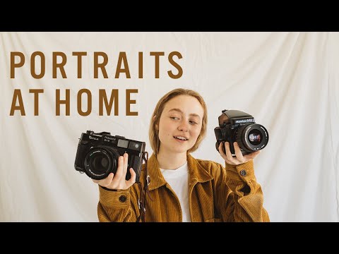 Portraits at Home on Film - Medium Format Film Camera Comparison