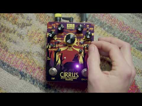 Synthesizer trough KMA Cirrus Delay/Reverb