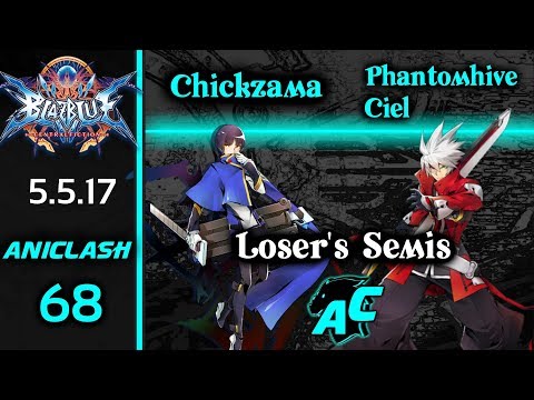 AniClash 68 - Chickzama (Hibiki) vs Phantomhive Ciel (Ragna, Es) Loser's Semis Blazblue CF