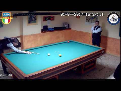 Ercoli vs Di Milta 3 Cat - 3ªProva Camp.Regionale - CSB Martino's Billiards(LT) 1/2Apr2017