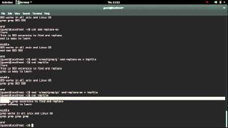 Find and replace in Unix Using SED