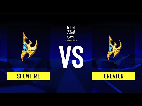 SC2 - ShoWTimE vs Creator - IEM Katowice 2023 - Group B