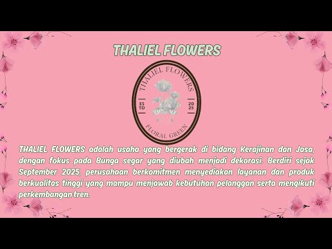 Fresh Flowers as Decoration-Thaliel Flowers #utygrowpathexposeason3