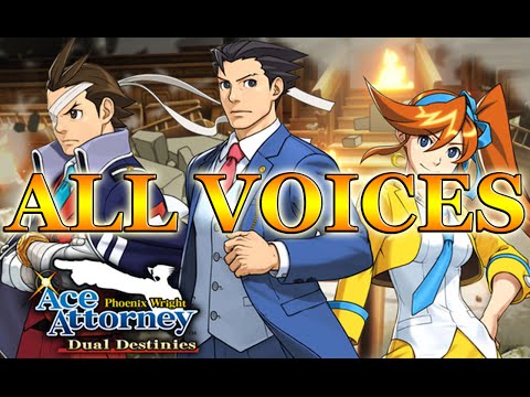 Ace Attorney Dual Destinies: All Voices