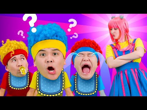 1 Potty, 2 Bibs, 3 Nappies & 4 Dummies | D Billions Kids Songs