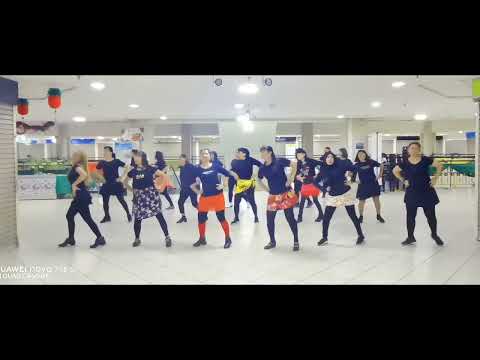 We're Going To The Party Line Dance - Demo By D'Sisters & Friends LDG