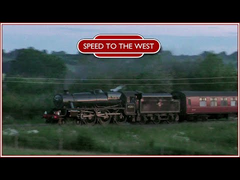 Black 5 45212 Charges Up Dauntsey Bank! The Cathedrals Express - 10th June 2018