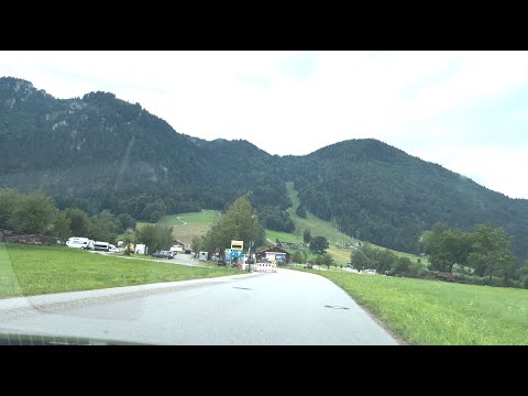 Munich to Lenggries Brauneck Bergbahn Driving - Autobahn A95 & B11Driving -  Summer 2024 4K Video
