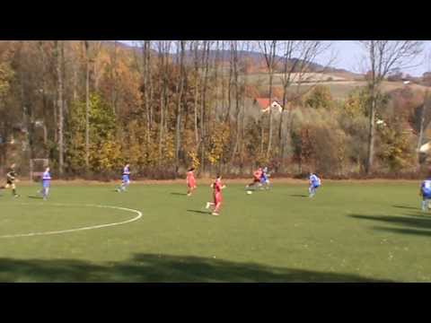 Marcin Jańczy 1:0 (6') 10 kolejka A klasy: Płomień - Laskovia (13.10.2013r.)