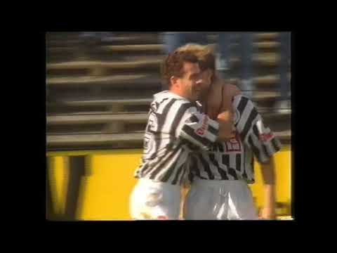 1991-1992 8ste speeldag Lokeren - Eendracht Aalst 1-1