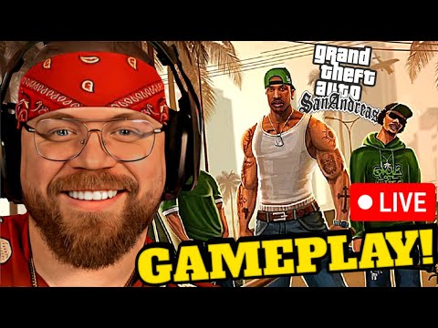 LIVE: GTA 6 LEAKS + Grand Theft Auto SAN ANDREAS - Nostalgie pur! Alle Teile! Livestream deutsch