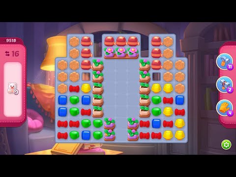 Homescapes Level 9518 No Boosters Gameplay