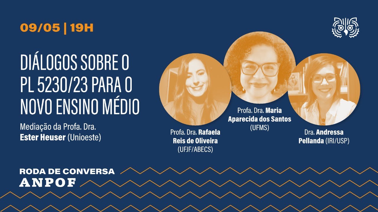 Diálogos sobre o PL 5230/23 para o Novo Ensino Médio