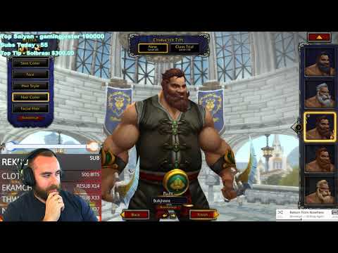 Bajheera - BUFFJHEERA IS BORN: Kul Tiran Character Creation - WoW BFA 8.1.5 Monk