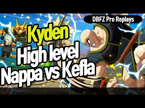 【DBFZ】 Can Nappa Stop Kefla? Kyden vs SilverBladeZ 【DBFZ Pro Replays】