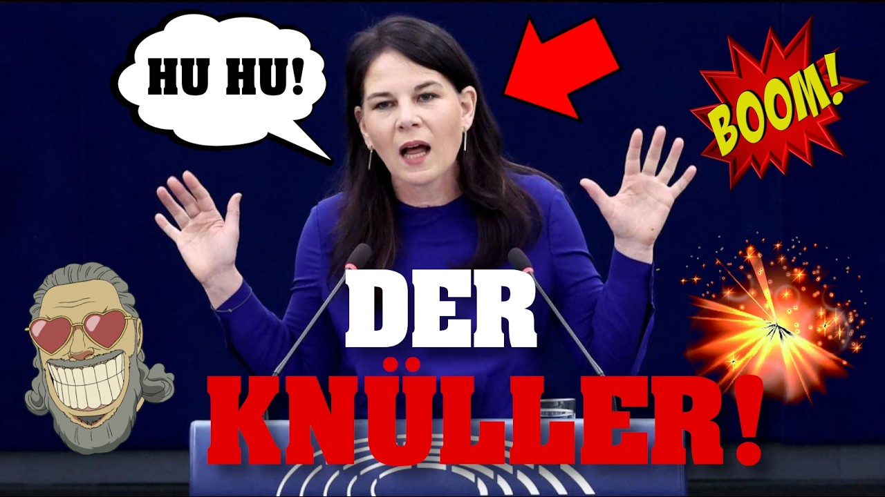 BAERBOCK besucht überraschend EU-Parlament und BRILLIERT! 💥⚡️ #PolitSatire